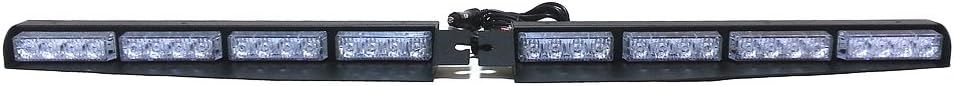 2-16 LED 32 Watt Red/Blue Emergency Beacon Light Bar Pack of 2 K82522