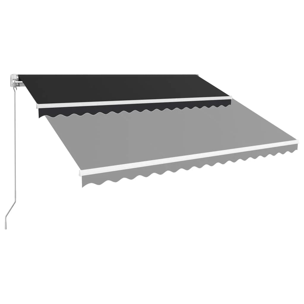 Weather-resistant Door Canopy with White Frame D301