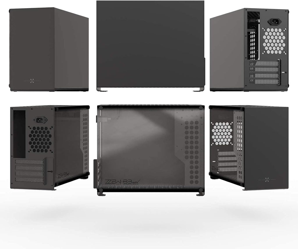 Portable Micro ATX PC Case with Aluminum Alloy F2313