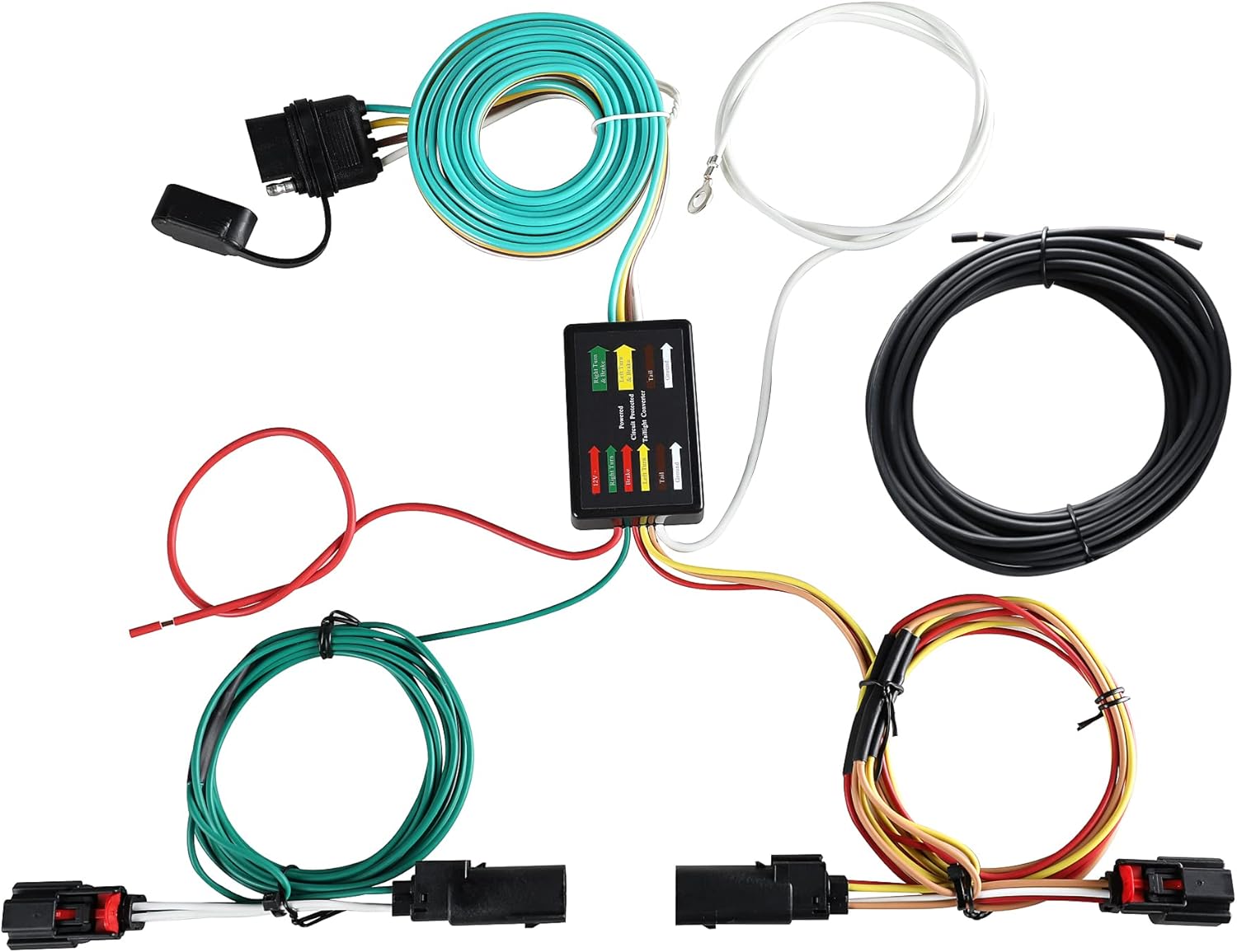 4 Way Flat Trailer Wiring Harness K8916