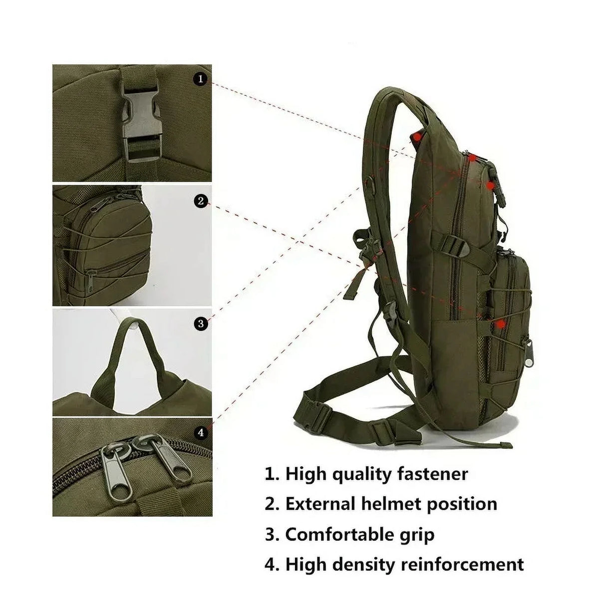 Molle Backpack Outdoor Sports Bicycle Backpacks Cycling Climbing Hiking Trekking Camping Bag Q311937