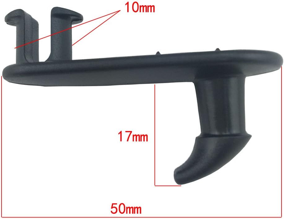 2pcs Car Mat Clips Floor Carpet Fixing Hooks J25019