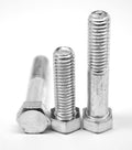 5/8x22-18 x 3 1/2x22 (PT) Fine Thread Grade 5 Hex Cap Screw (Bolt) - USA Medium Carbon Steel Zinc Plated Pk 25 F858512