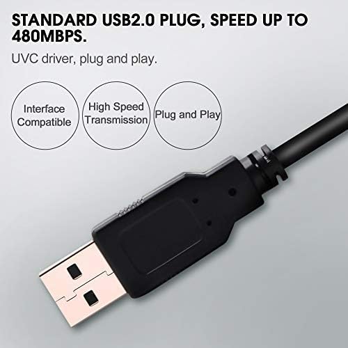 2MP Night Vision Webcam HD 1080P 100fps USB Camera with 1/2.7 CMOS OV2710, 3.6mm Lens Monitor Infrared Web Camera with IR Cut and 10PCS Led Board USB Camera W2778