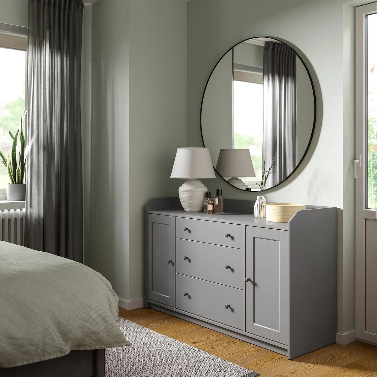 Gray Sideboard O3521