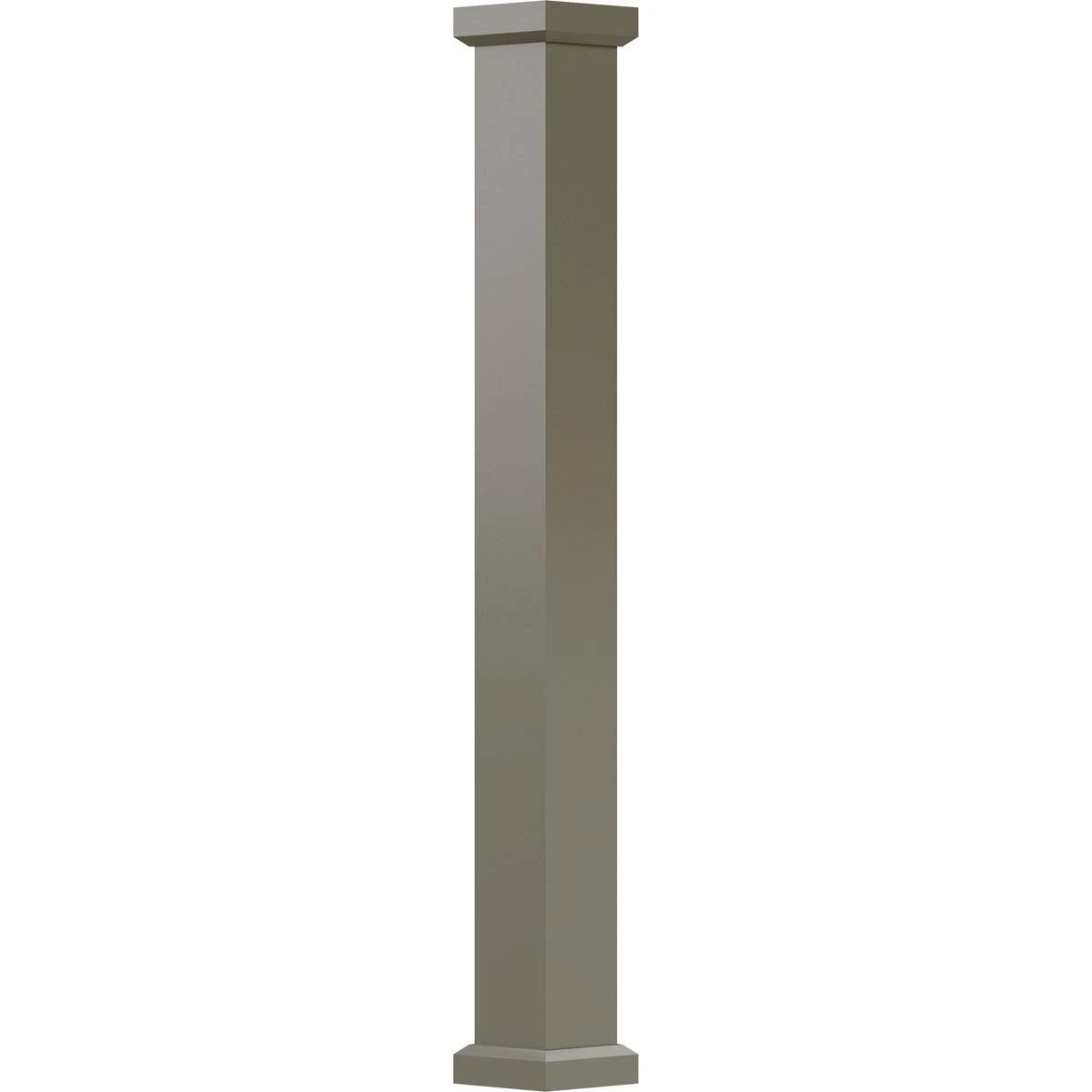 6x22 x 10& Square Shaft Column with Cap I204