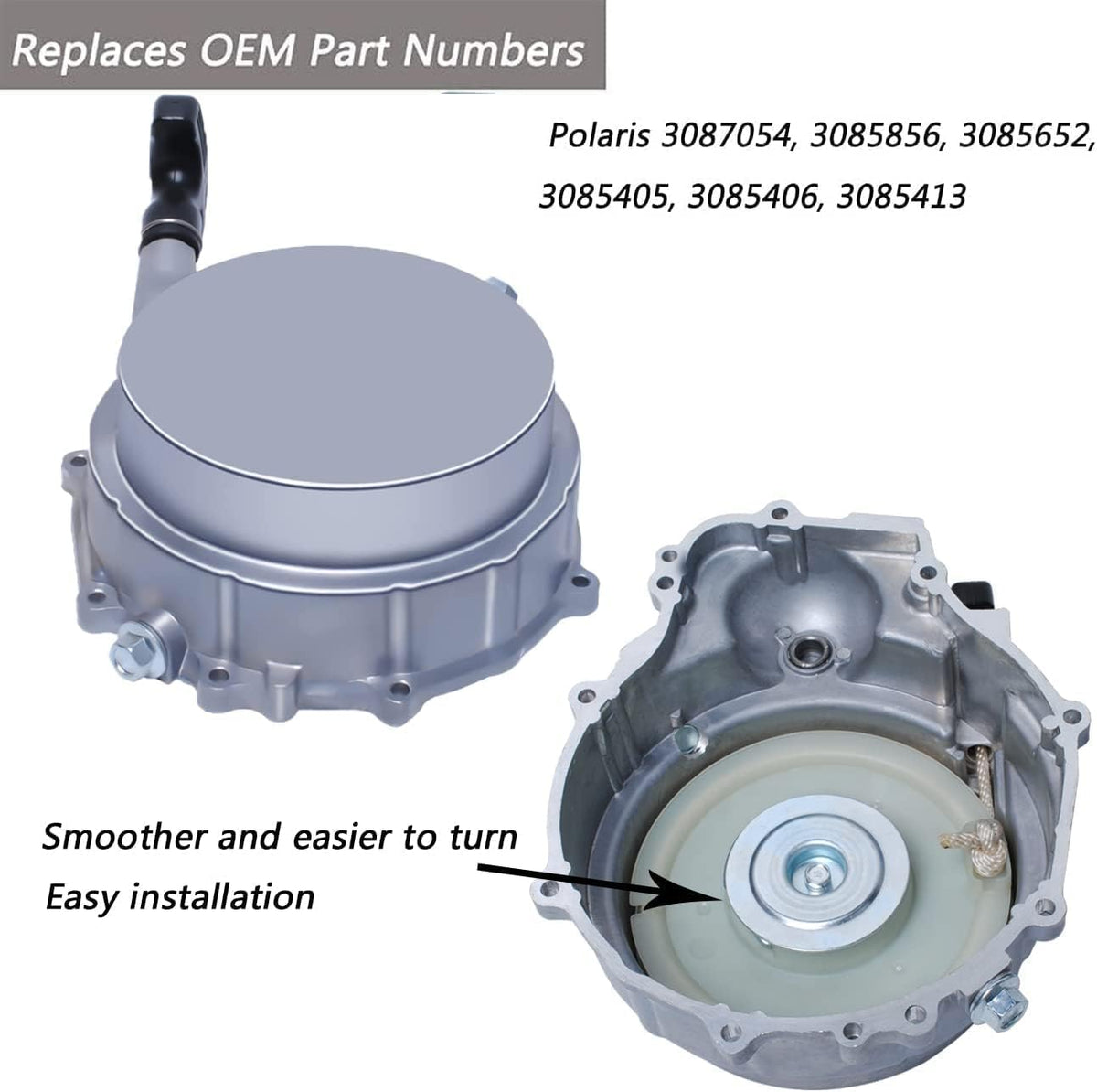 Recoil Pull Starter Complete Assembly Pack of 2 D466900