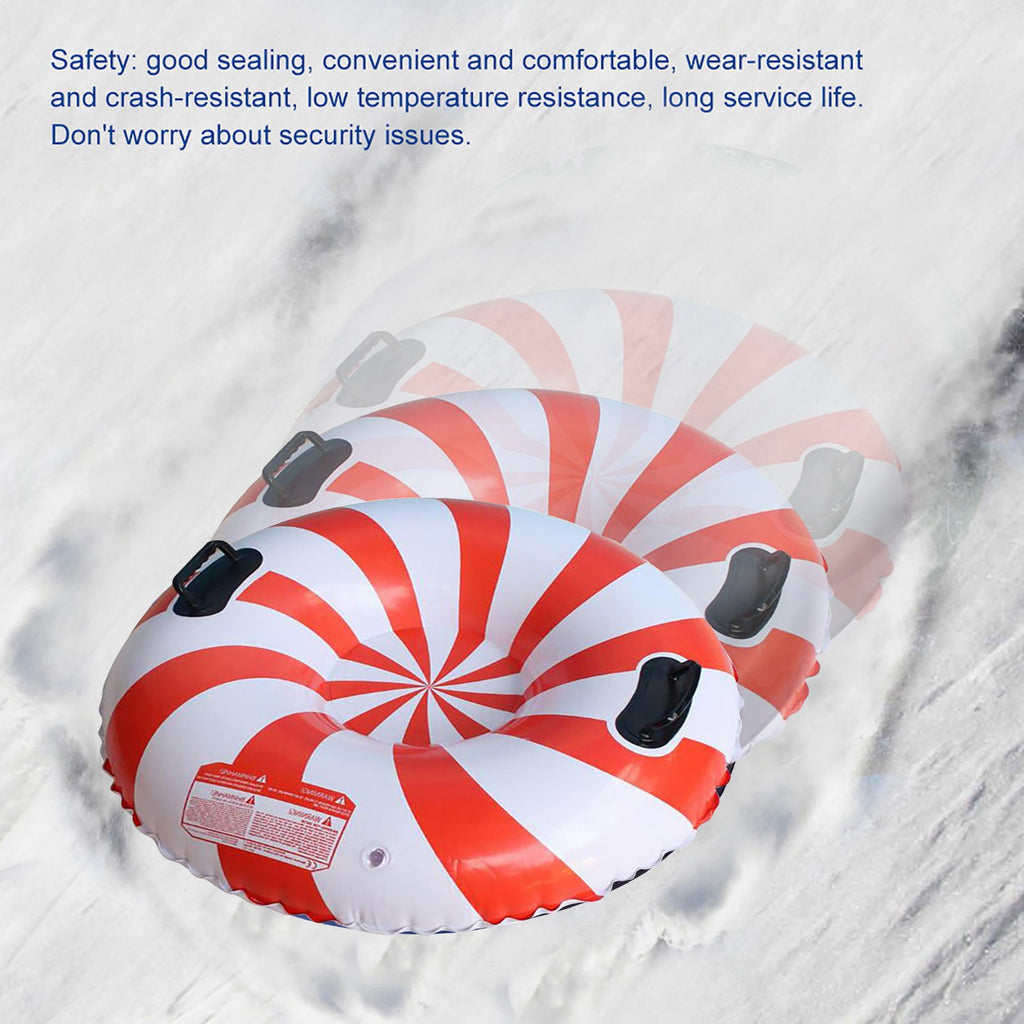 Ski Ring PVC Sled Tire Tube With Handle Y875