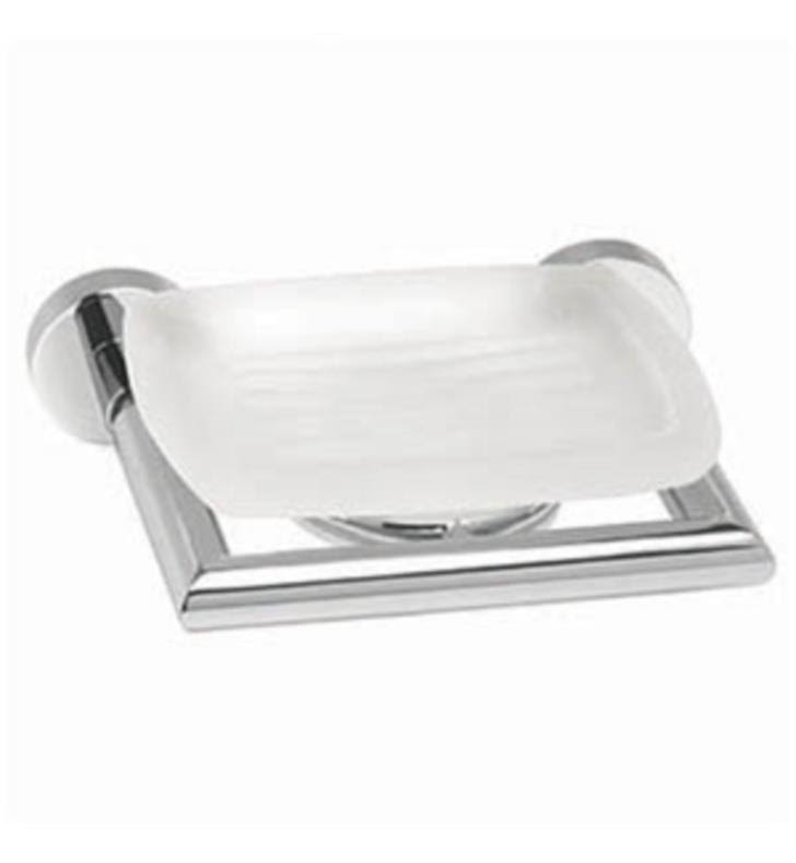 Satin Nickel Soap Dish Holder L6642