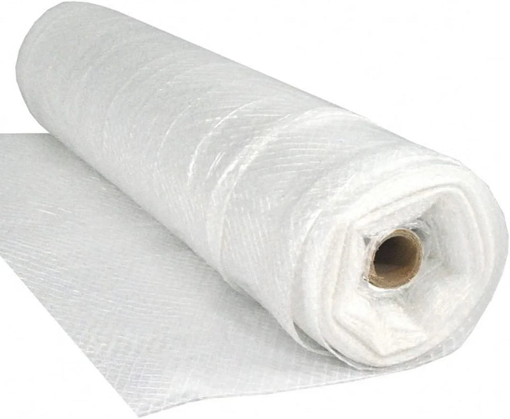 10 Mil UV-Rated Clear Polyethylene Sheeting Roll V835