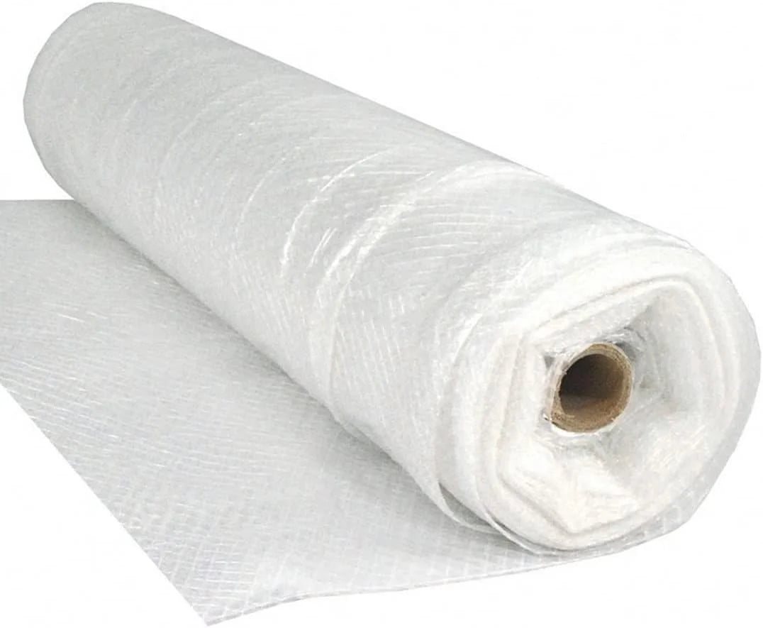 10 Mil UV-Rated Clear Polyethylene Sheeting Roll V835