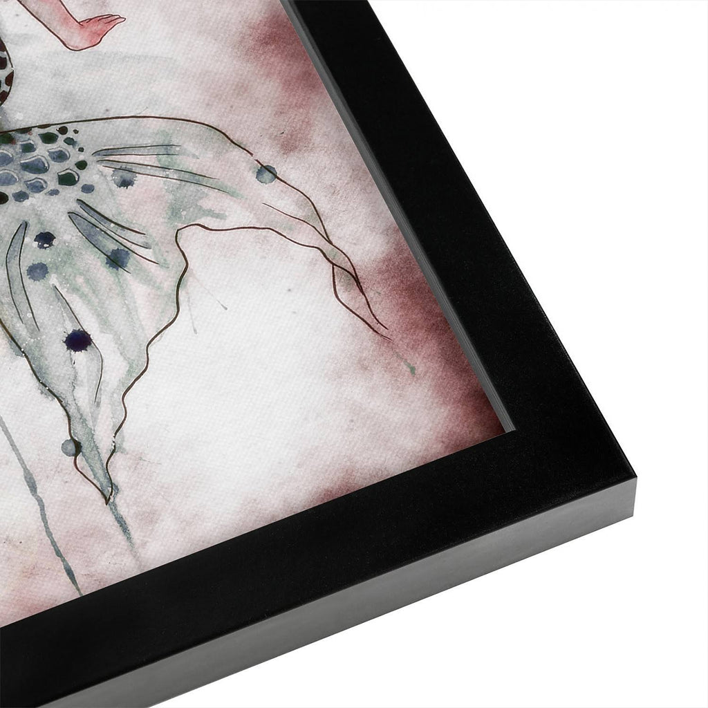 Mermaid 2 Black Frame 22x22x28x22 W405217