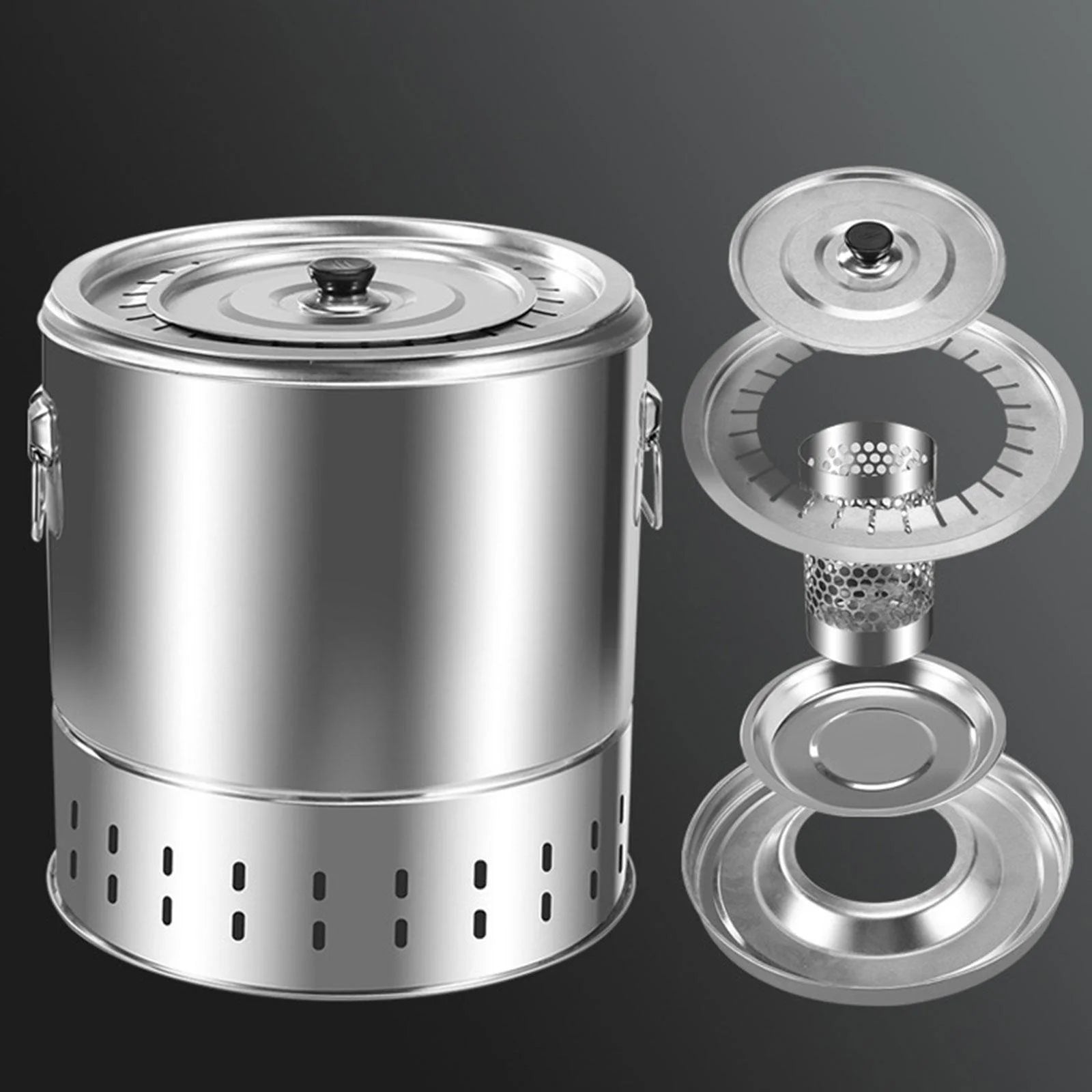 Smokeless Stainless Steel Barbecue Grill G325