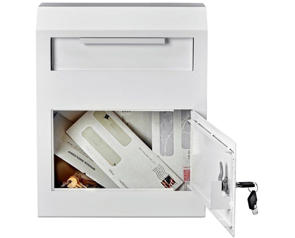 Black Heavy-Duty Secured Drop Box H136395