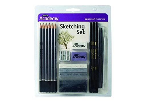 Set of 12 Graphite Sketching Set S615