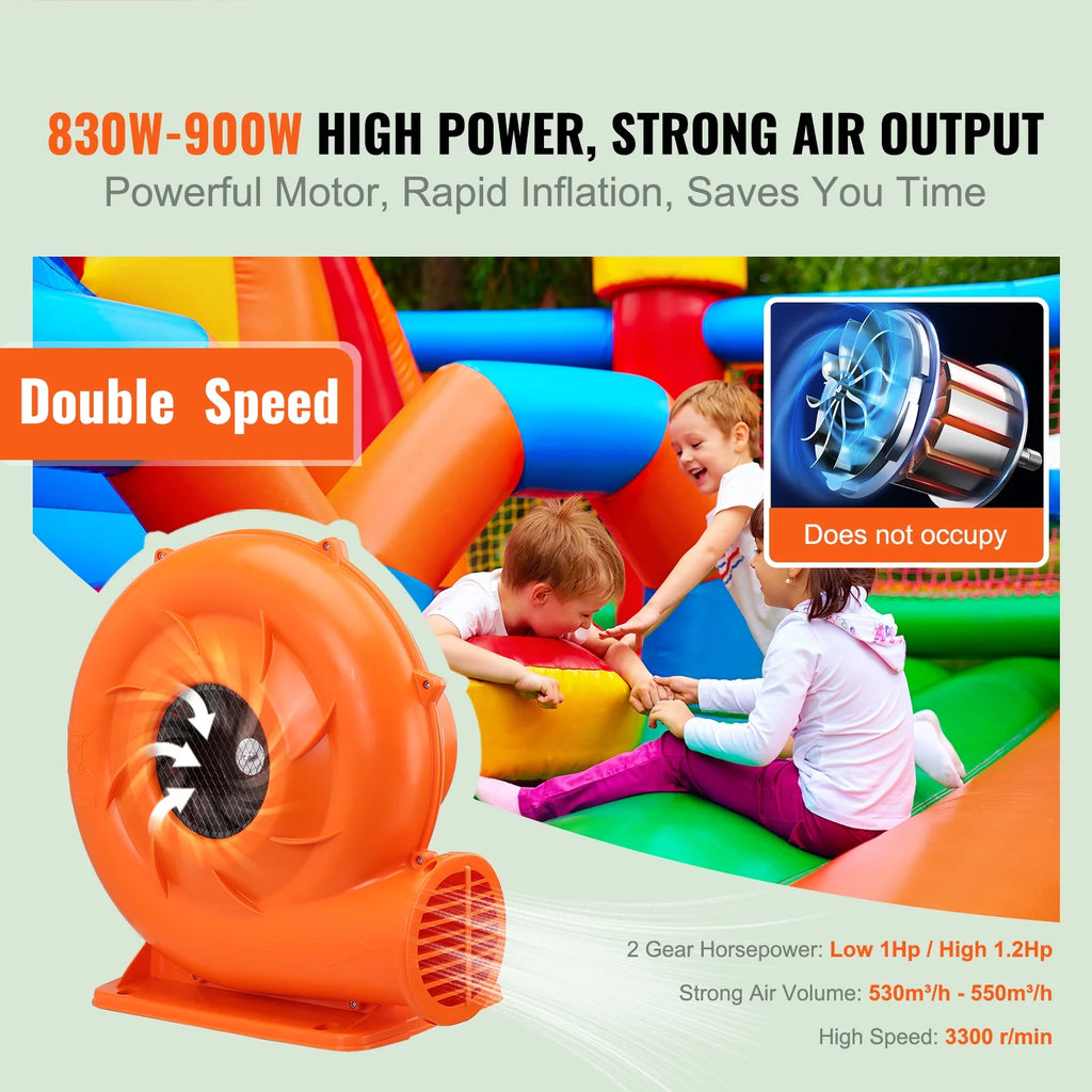 900W Commercial Air Blower for Inflatable Bounce House C431