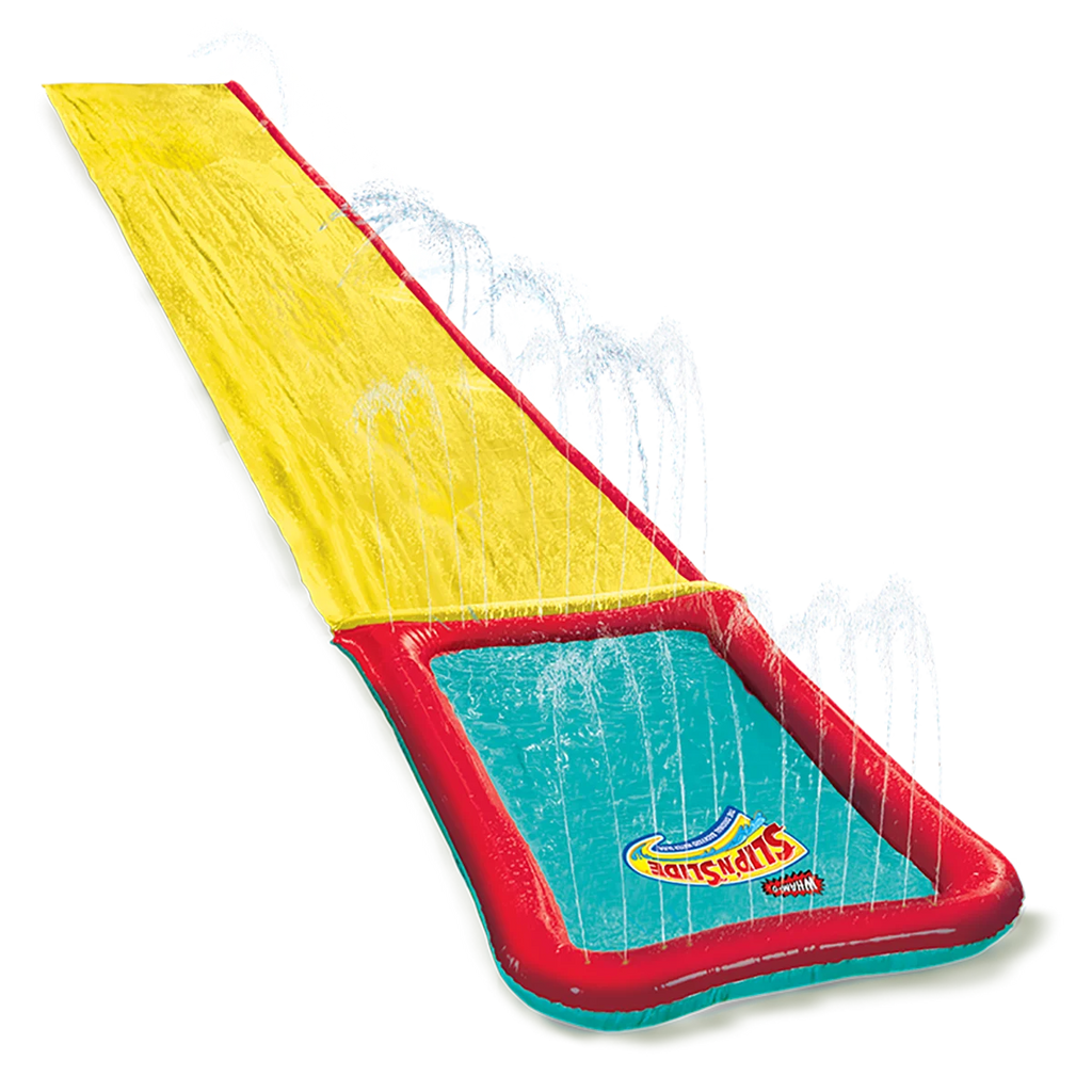 18 Foot Lawn Water Slide with Splash Zone and Sprayers Q9357