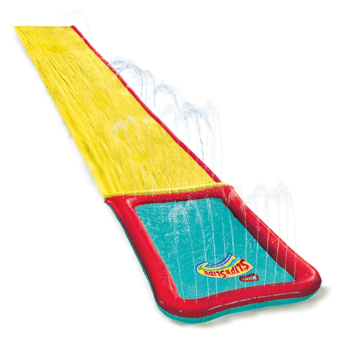 18 Foot Lawn Water Slide with Splash Zone and Sprayers Q9357