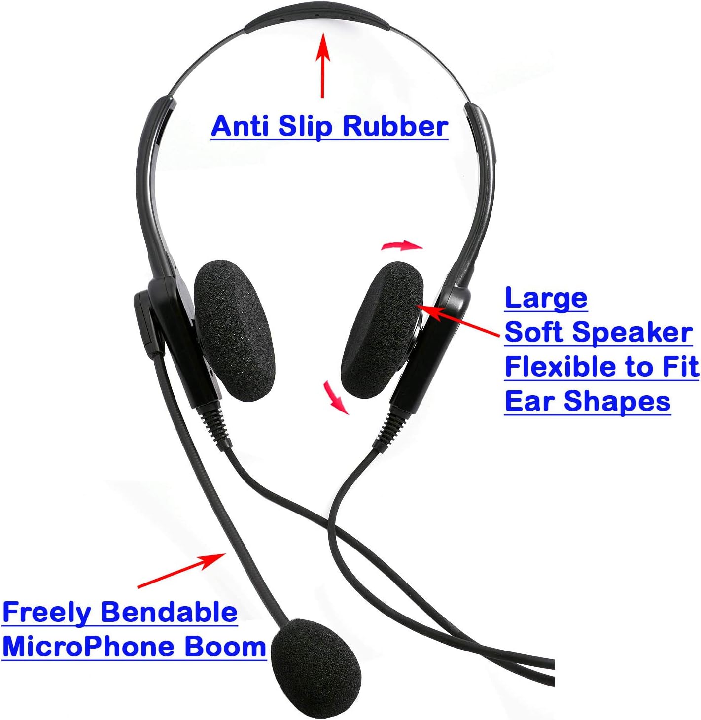 Binaural Noise Cancel Headset Z98734