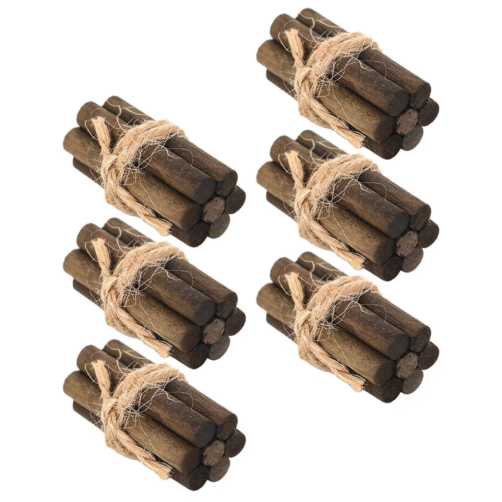 Miniature Firewood Pile Decorations U9674