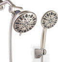 Matte Black 5" Rain Shower Head with Handheld Spray Combo, Pack of 2 R5312