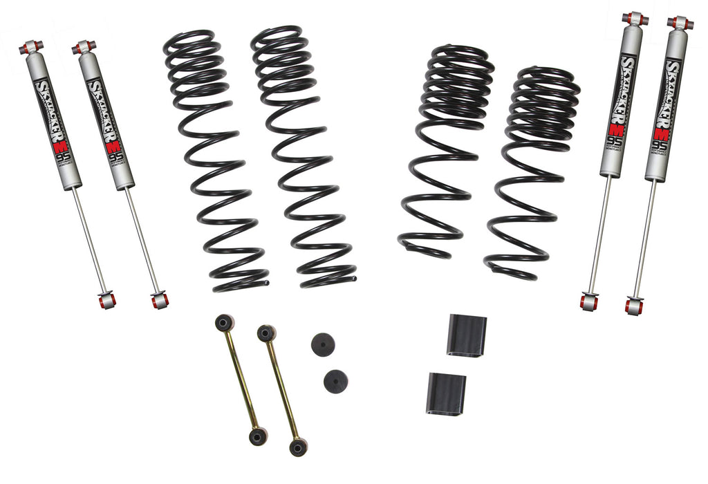 Long Travel 2 Stage 1in-1.5in Coil System for 4 Door 4WD Jeep Wrangler JL K47758