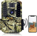 WiFi Trail Camera, 30MP 1440P Game Camera, 0.3s Trigger Speed, Night Vision, 120° Waterproof G3427