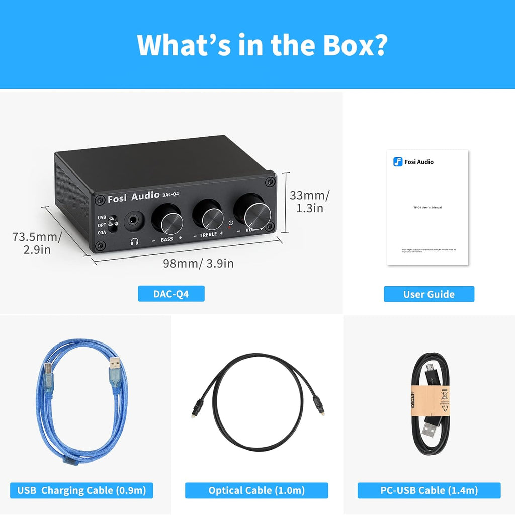 24-Bit 192 KHz USB Optical Coaxial to RCA AUX Digital-to-Analog Audio Converter I97370