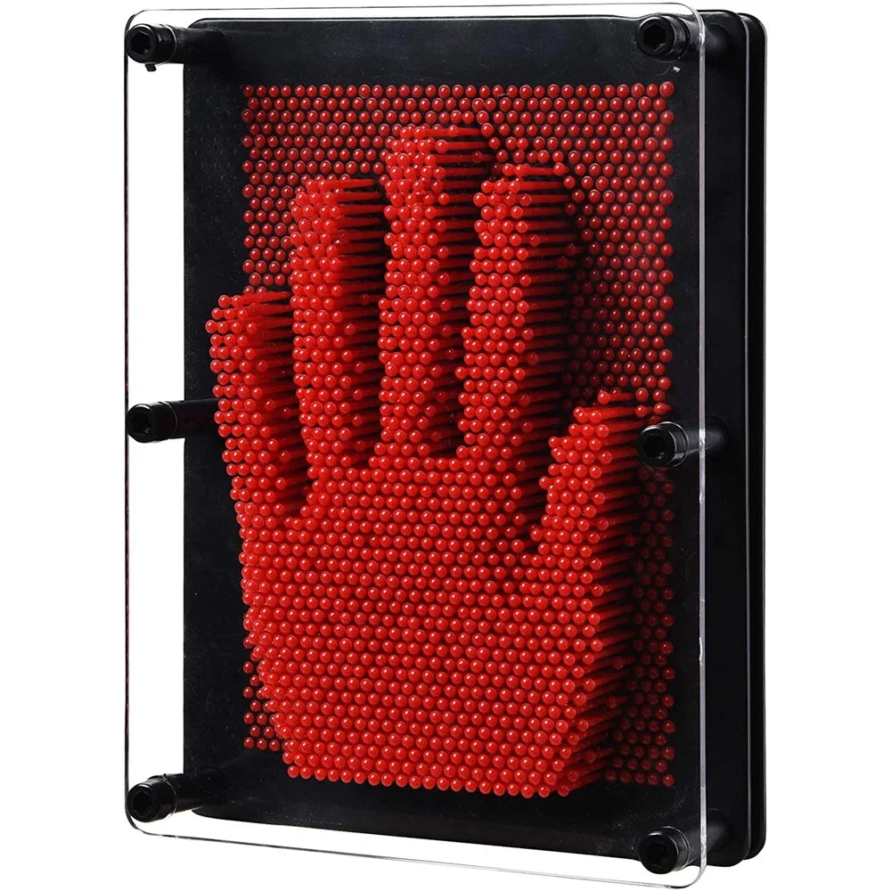 3D Pin Art Toy Board for Kids (Red) L982392