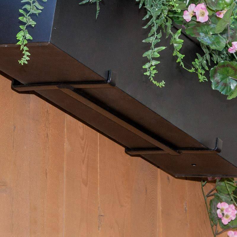 Black-Tone Metal Window Box Liner V6372
