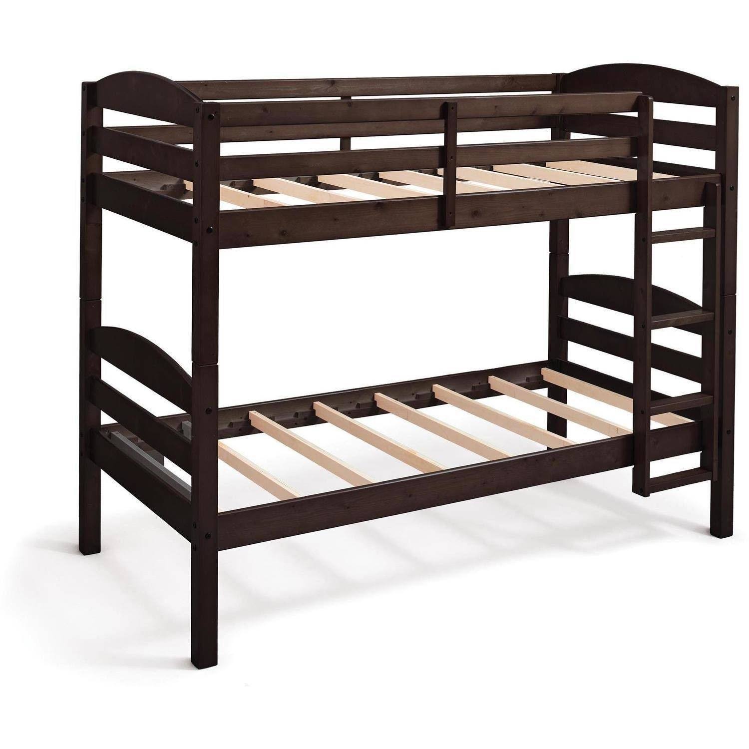 Twin Over Twin Wood Bunk Bed B9512