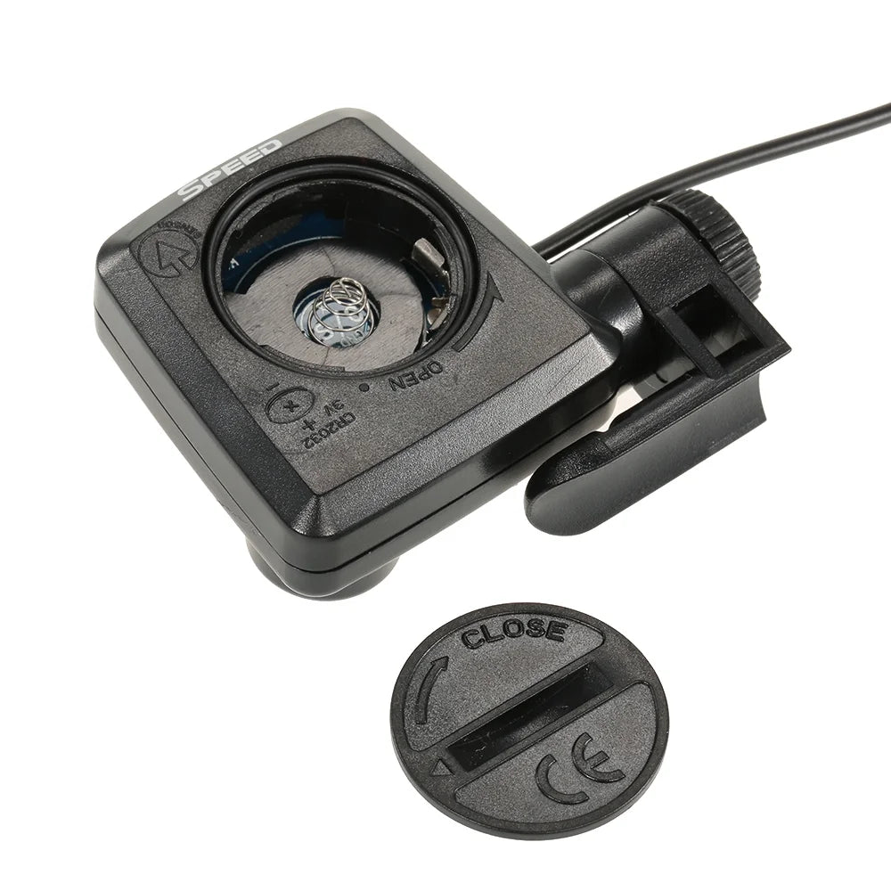 2-in-1 Wireless LCD Cycling Computer Speed Cadence Water-resistant E831