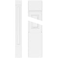 Raised Panel PVC Pilaster with Capital and Base (Pair) T621