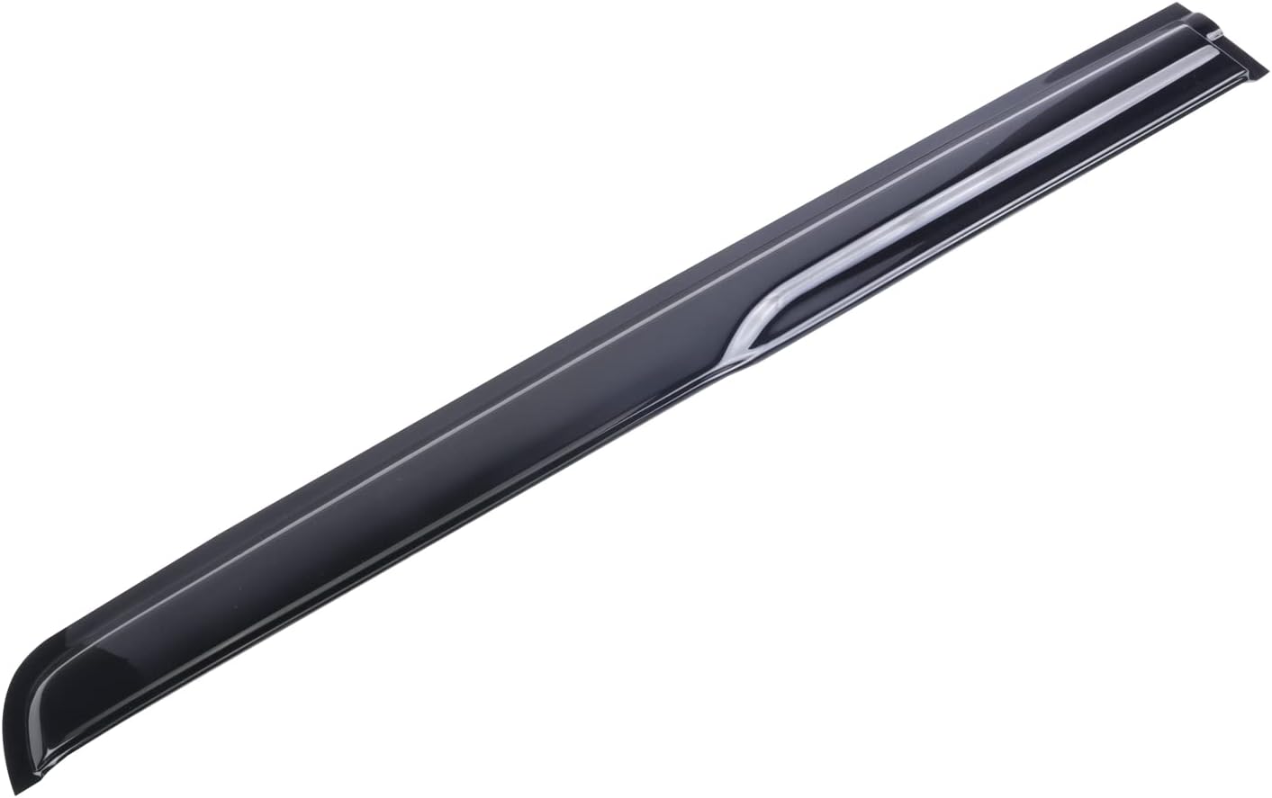 Vent Visor Side Window Deflector Pack of 2 Dark Tinted Acrylic I383