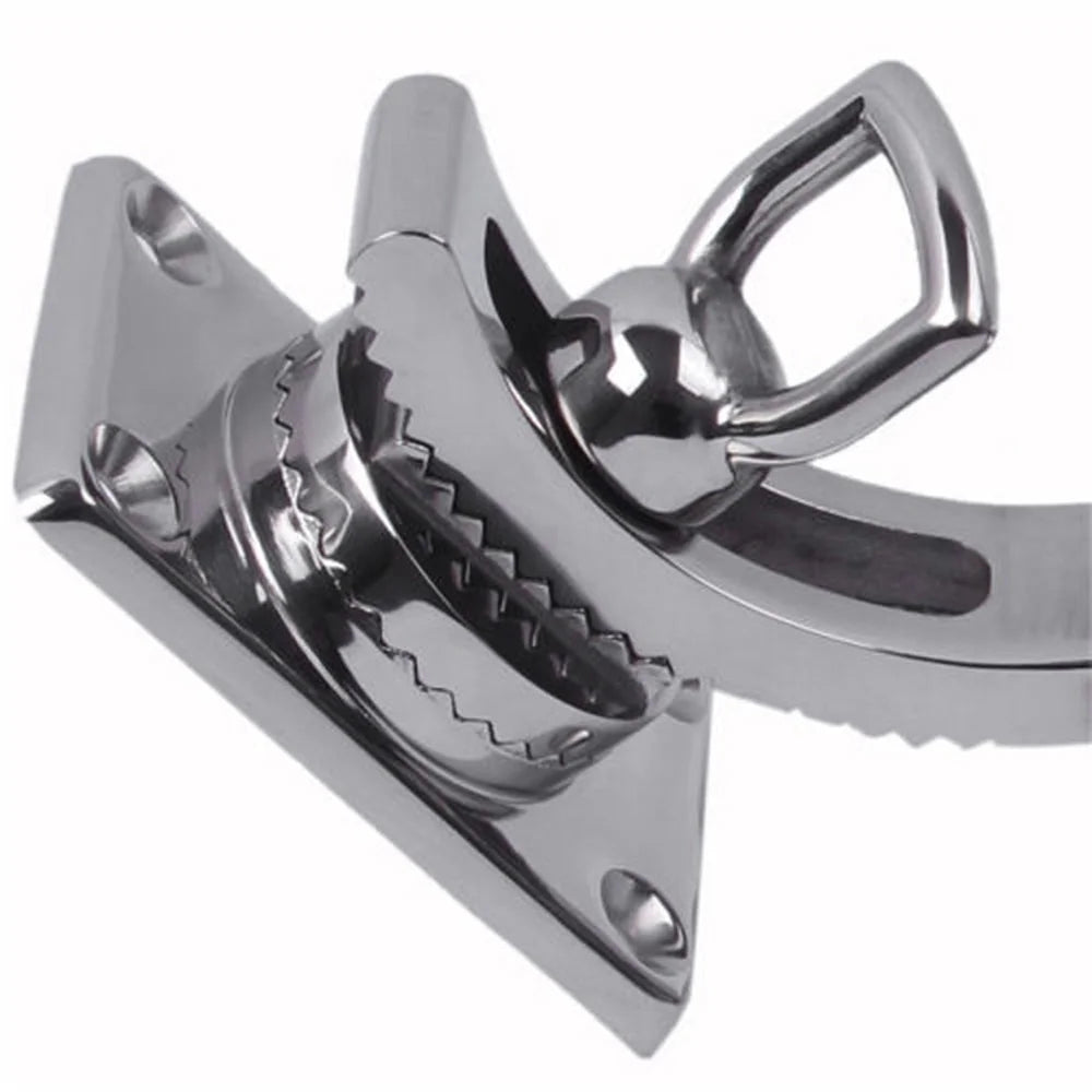 Stainless Steel Rail Mount Fishing Rod Holder B4031