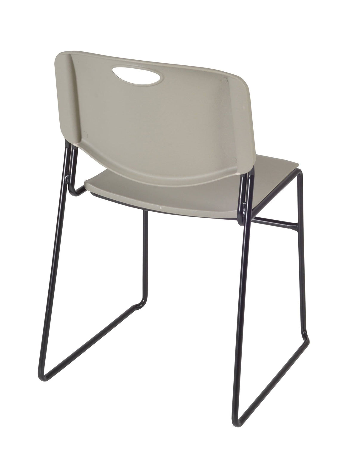 Round Breakroom Table with 4 Stack Chairs Y4245