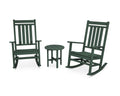 Green 3-Piece Rocking Chair Set B864