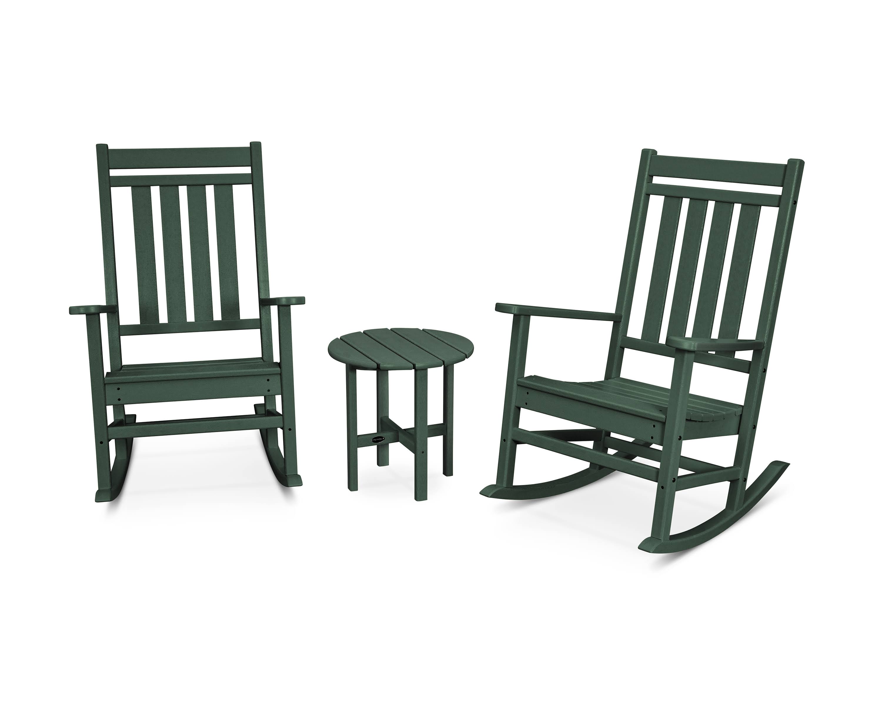 Green 3-Piece Rocking Chair Set B864