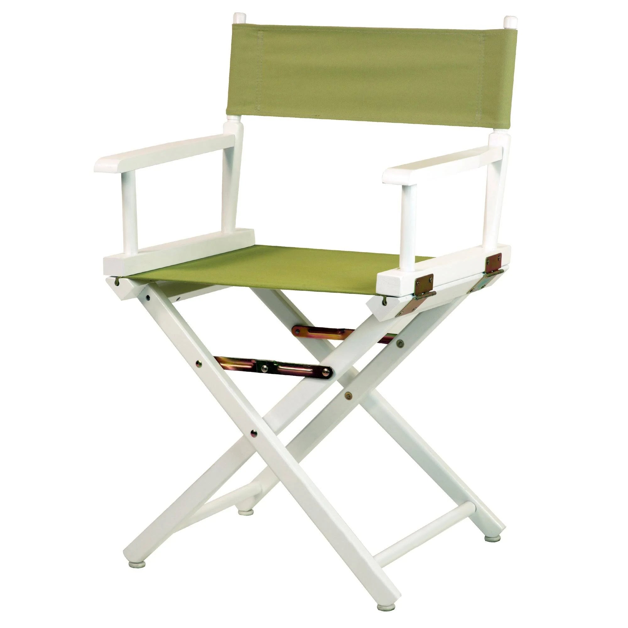 White Frame Olive Canvas Director's Chair N840779