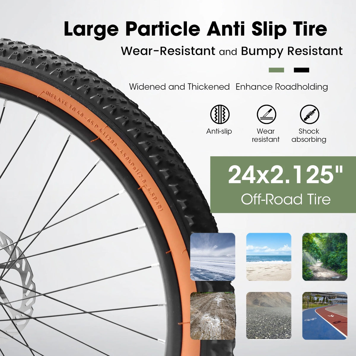 24 Inch Carbon Steel Frame Mountain Bike U2476