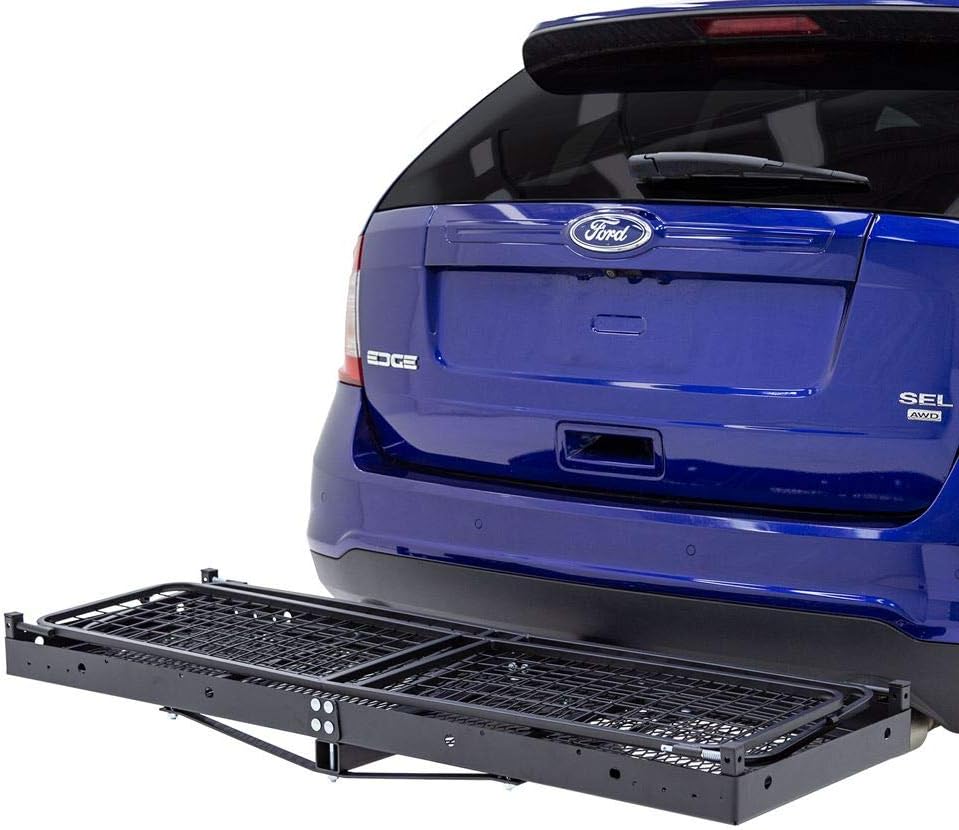 Steel Cargo Carrier with Folding Sides Q96466