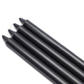 Black 10 Inch Straight Taper Candles M820411