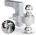 Adjustable Trailer Hitch Dual Ball Mount 5,000 LBS Capacity M82465