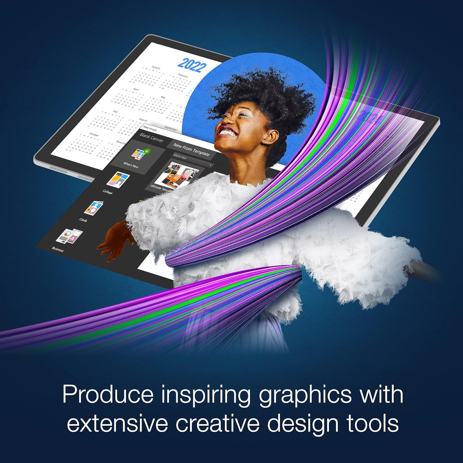 Photo Editing & Graphic Design Software with Creative Bundle [PC Disc] T695