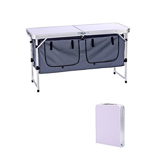 Camping Table with Adjustable Legs Z877220