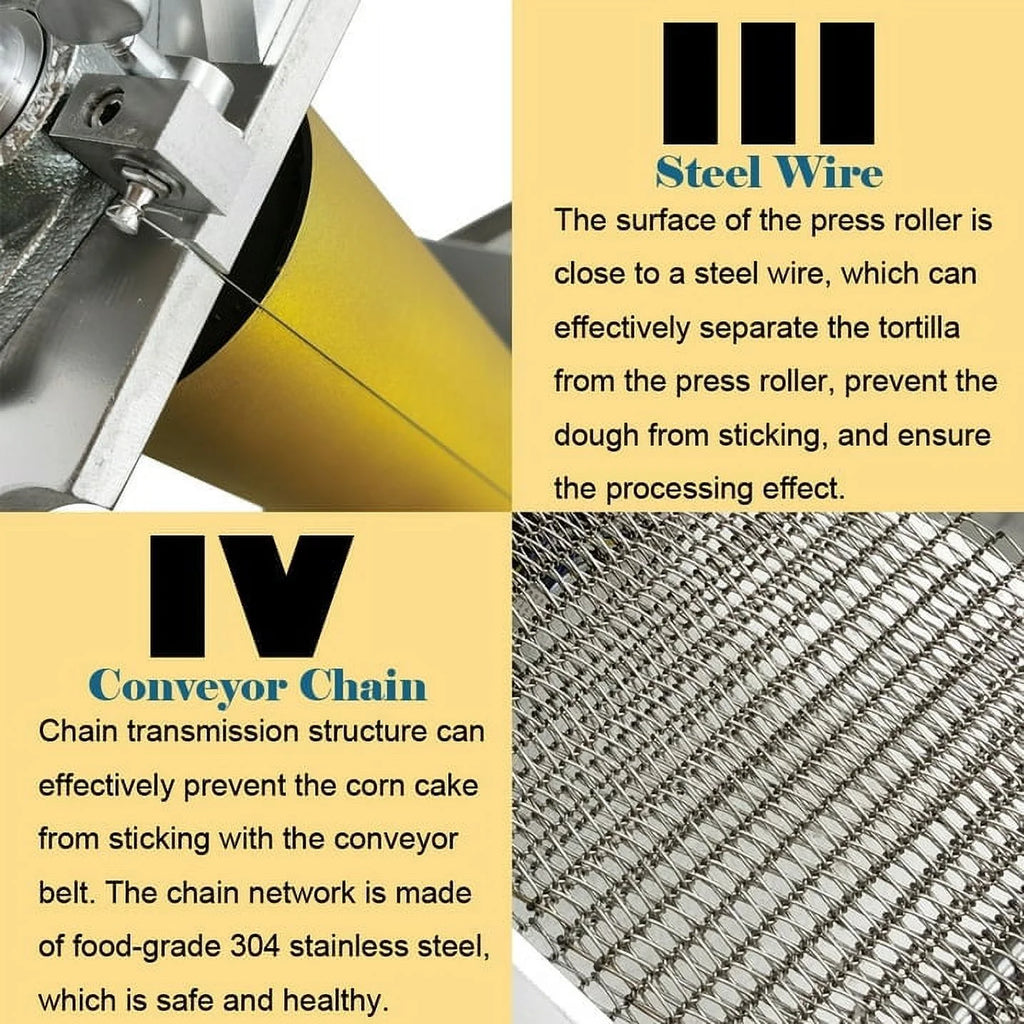 5.9" Commercial Electric Tortilla Maker Machine E49862