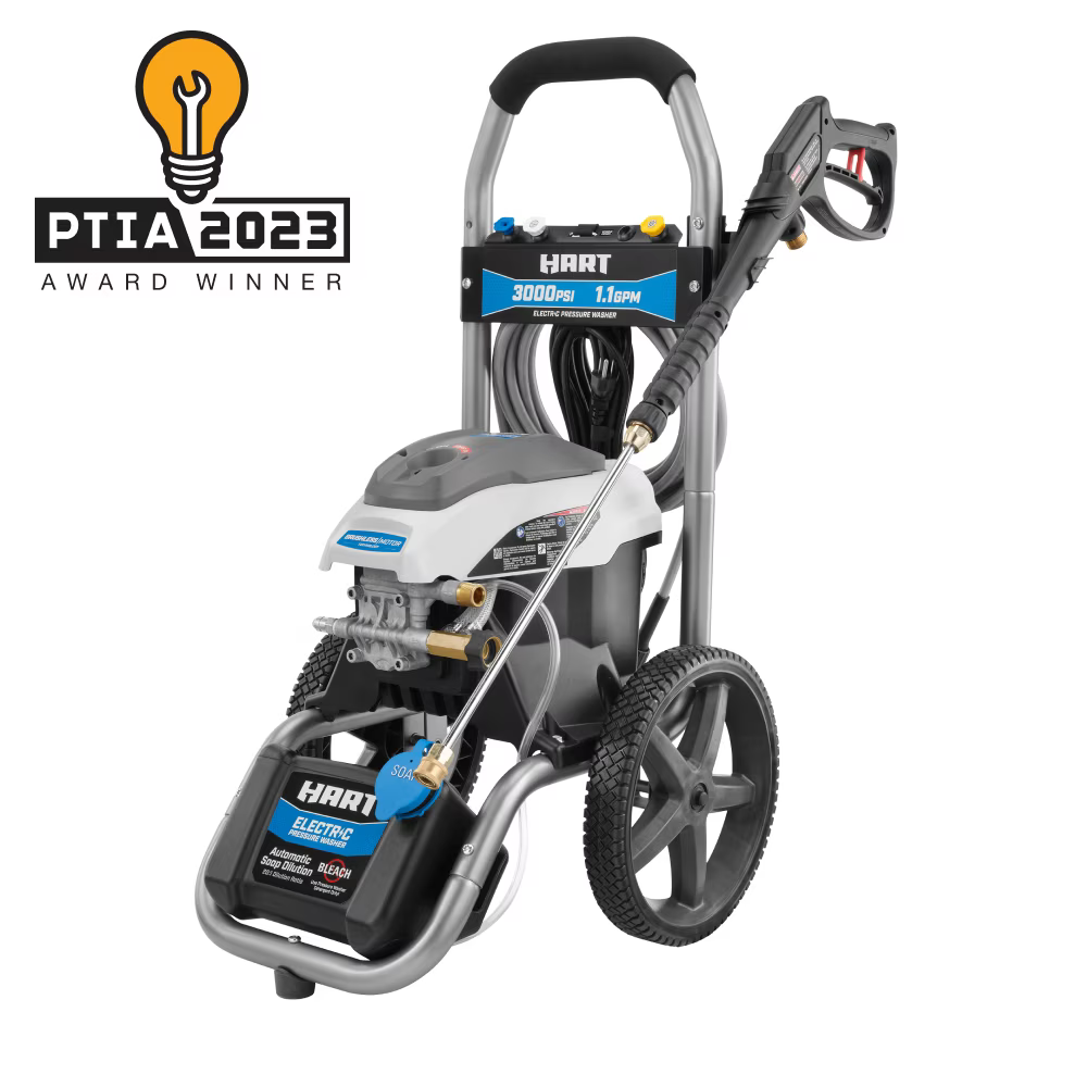 3000PSI 1.1 GPM Cold Water Electric Pressure Washer K857712