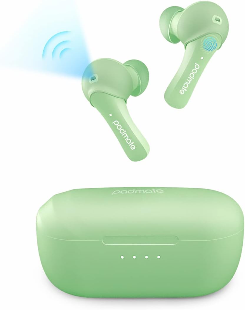 Wireless Earbuds with Charging Case, White, Pack of 2 I60781