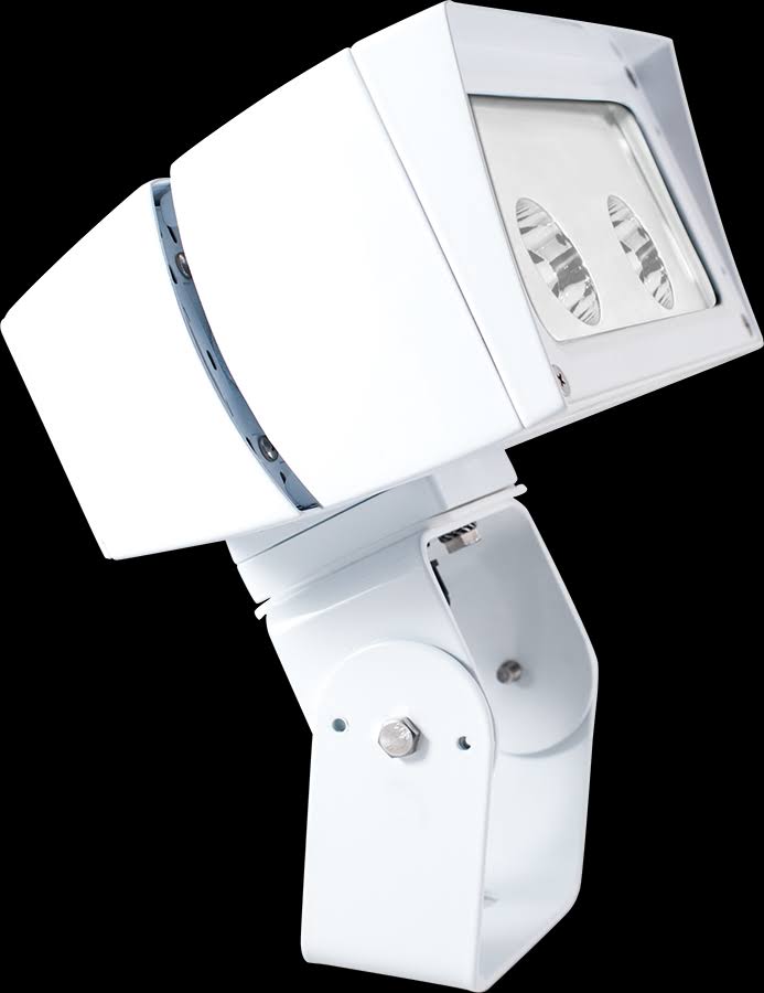 Future Flood 52W 4x4 277V Cool LED Trunnion on White V24130