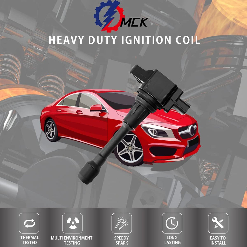 4pc Ignition Coil Pack And Spark Plug Compatible With Nissan Versa 2012 2013 2014 1.6L S246056